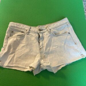 Rag and Bone Women's white Denim
shorts